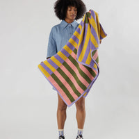 Bath Towel | Sunset Quilt Stripe
