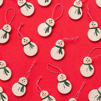 Ceramic Ornament | Snowman