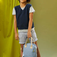 Zipper Lunch Bag | Blue