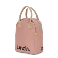 Zipper Lunch Bag | Mauve Pink