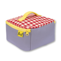 Square Lunch Bag | Gingham Red