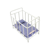 Pocket Crib | Blue Vichy