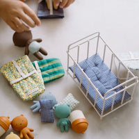 Pocket Crib | Blue Vichy