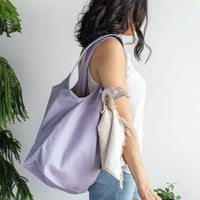 Slouchy Tote | Lavender