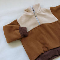 Vida Zip Jumper | Toffee