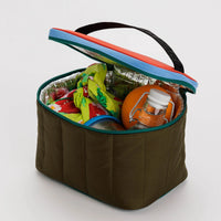Puffy Insulated Lunch Bag | Tamarind Mix