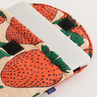 13"/14" Puffy Laptop Sleeve | Strawberry