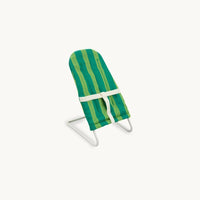Pocket Bouncy Chair | Green Stripes
