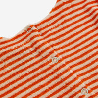 Baby Terry Dress | Orange Stripes