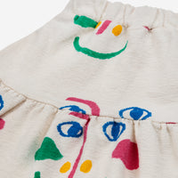 Kids Skirt | Smiling Mask