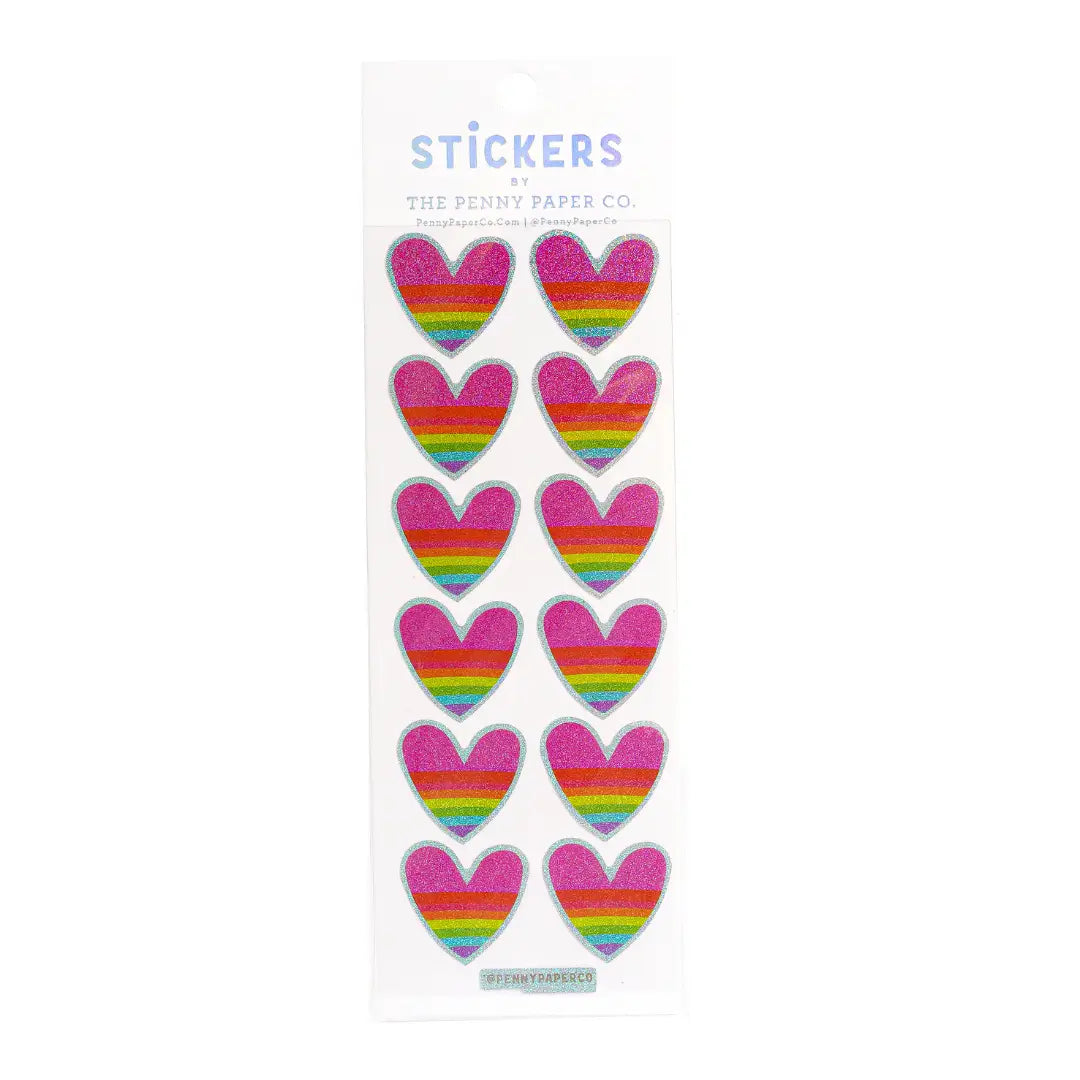 Prism Stickers | Retro Heart