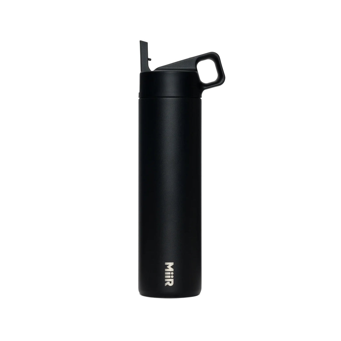 20oz Leakproof Straw Insulated Water Bottle | Black