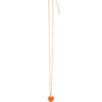 Heart Necklace | Summer Red