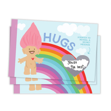 Kids Class Troll Valentine's Day Cards | 24pk