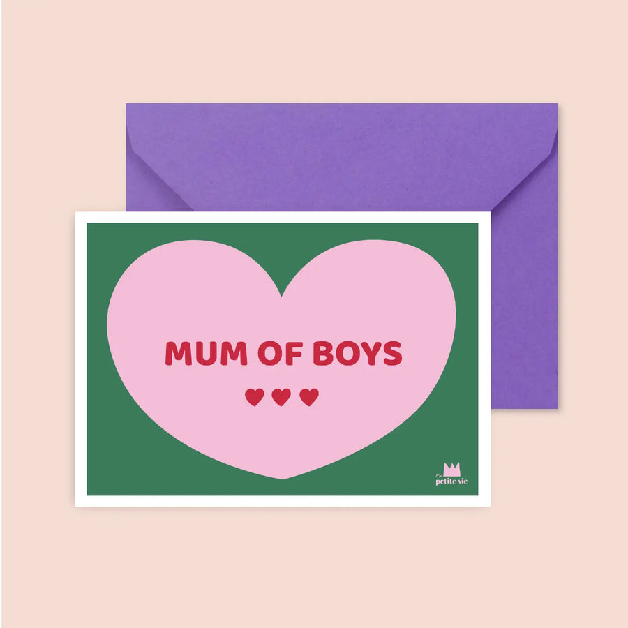 Carte de vœux | Maman de garçons 