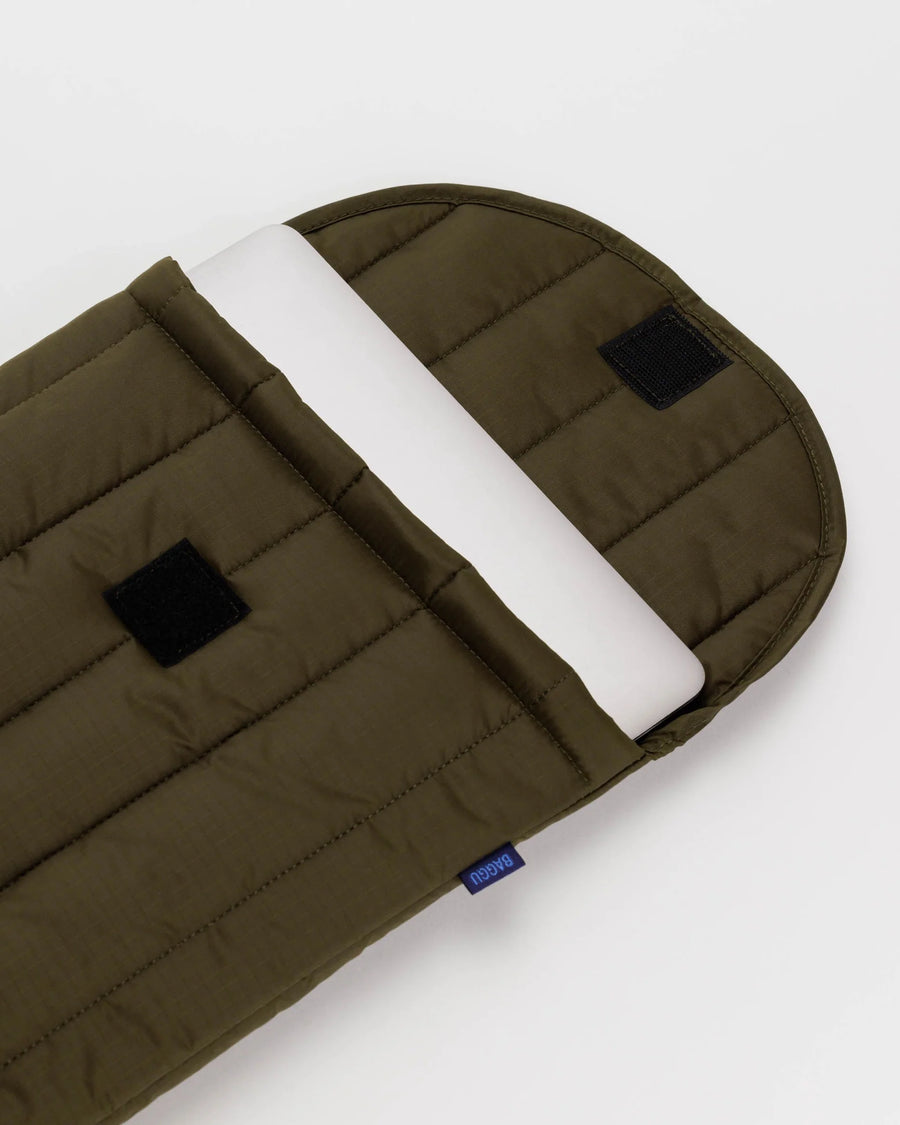 16" Puffy Laptop Sleeve | Tamarind