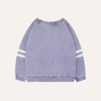 Kids Oversized Sweatshirt | Washed Blue