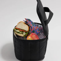Puffy Insulated Lunch Bag | Black