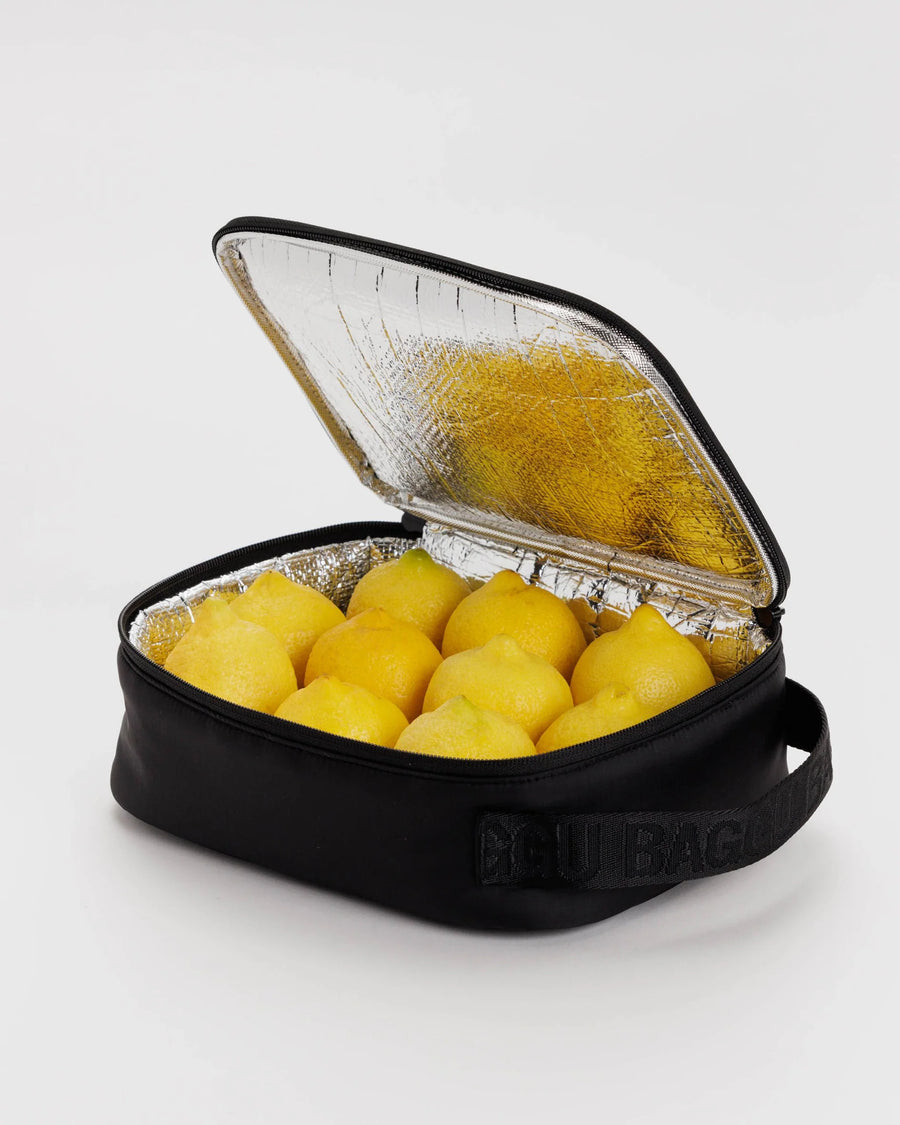 Puffy Insulated Lunch Box | Black
