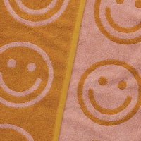 Bath Towel | Marigold Peach Happy