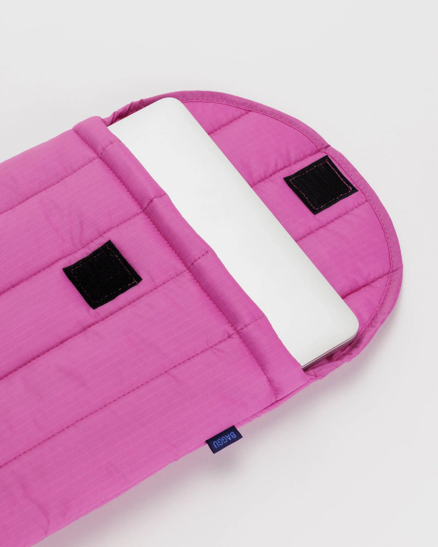 13"/14" Puffy Laptop Sleeve | Extra Pink