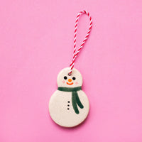 Ceramic Ornament | Snowman