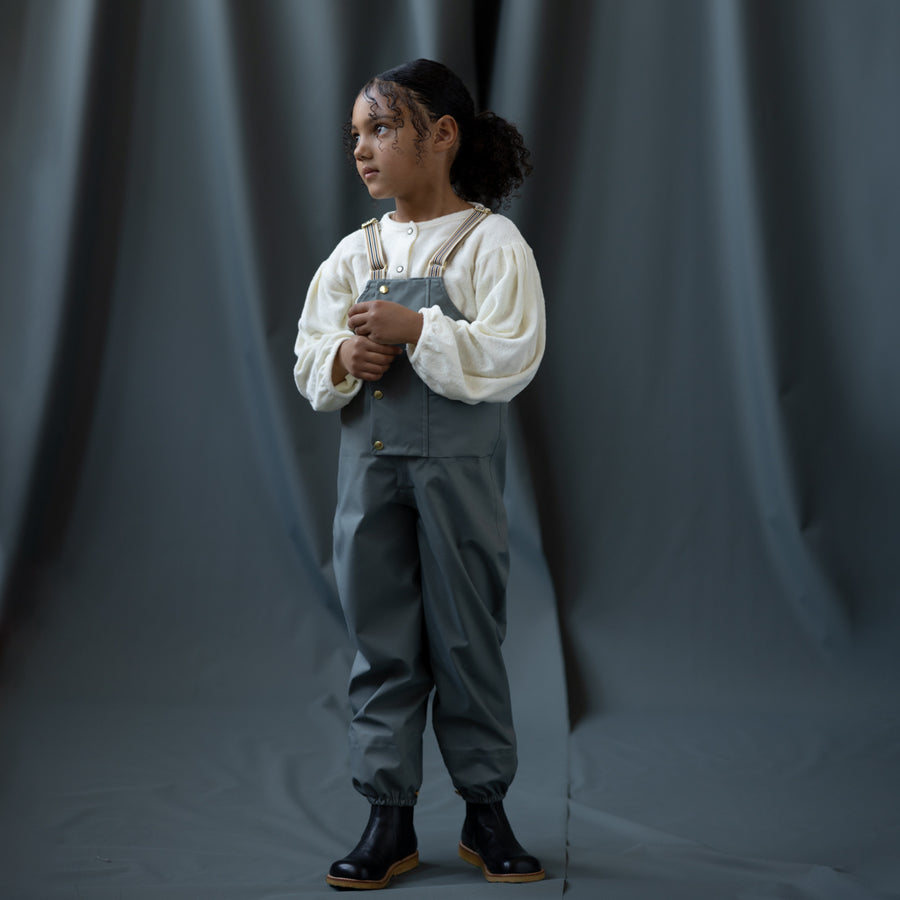 The Dungaree Rain Pants | Rosemary