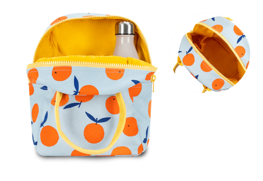 Zipper Lunch Bag | Oranges