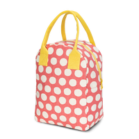 Zipper Lunch Bag | Dot Pink
