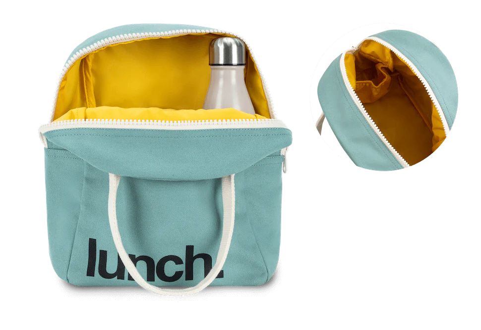 Zipper Lunch Bag | Teal