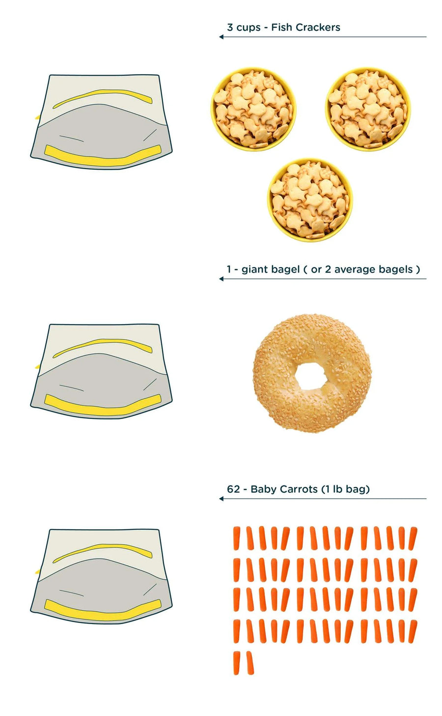 Flip Snack Bag | Lavender