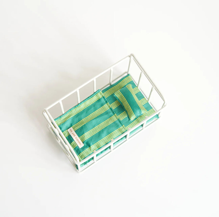 Pocket Crib | Green Stripes