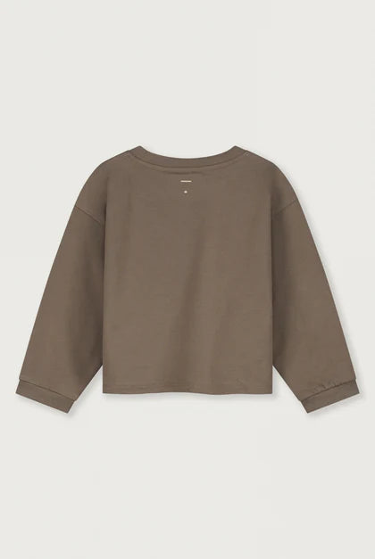 Cropped Sweatshirt | Brownie