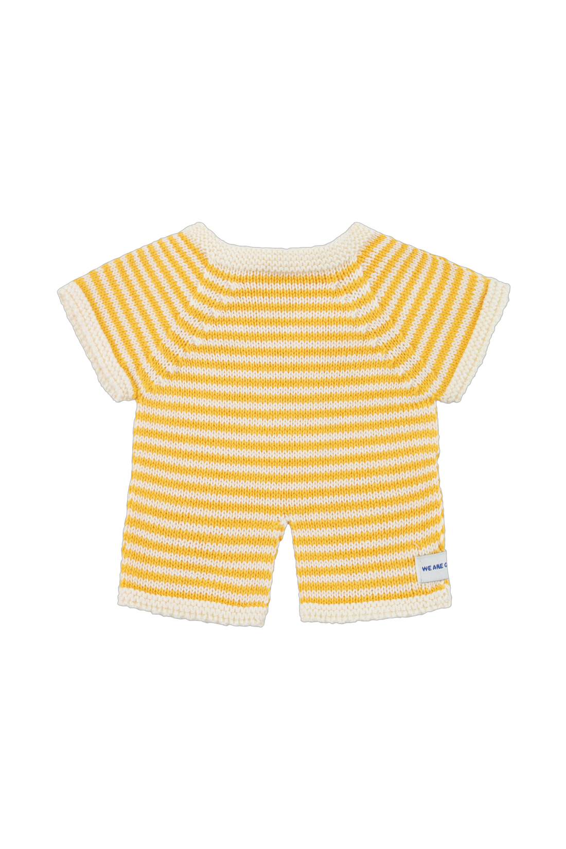 Thin Stripes Long One Piece | Yellow/Cream