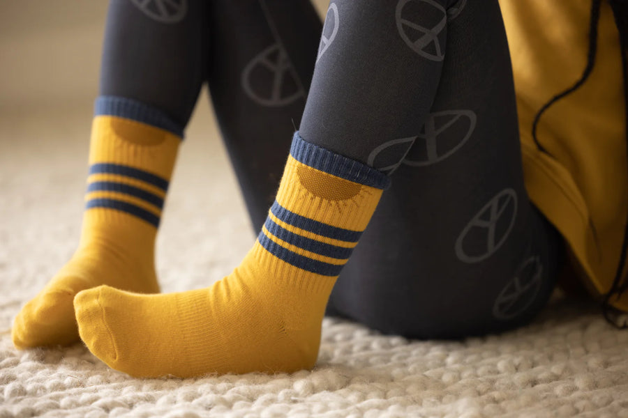 Retro Kids Socks | Sun