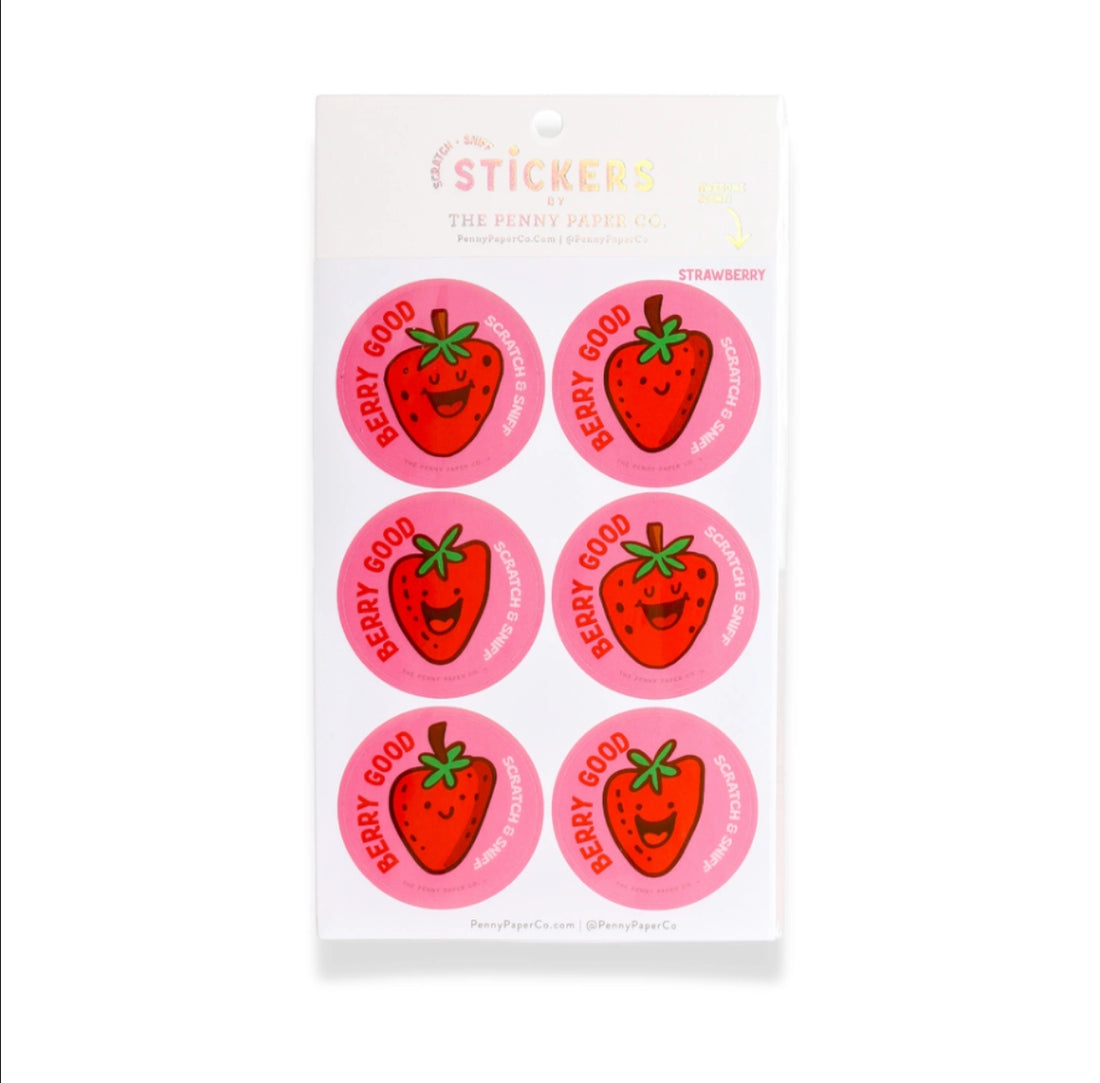 Scratch & Sniff Stickers | Berry Good