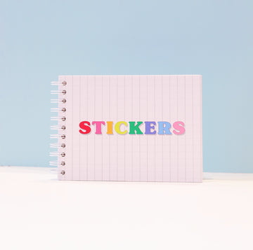 Hardcover Sticker Book | Grid