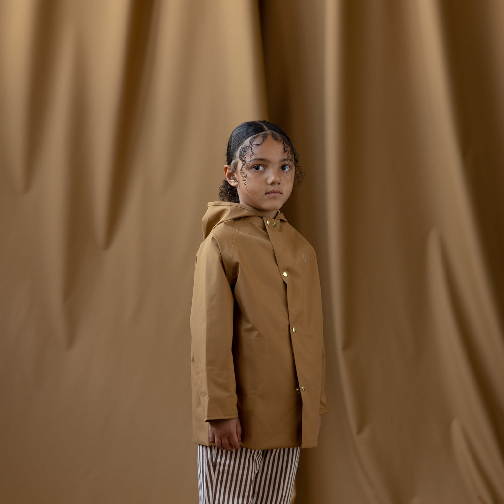 The Midi Rain Coat | Bark