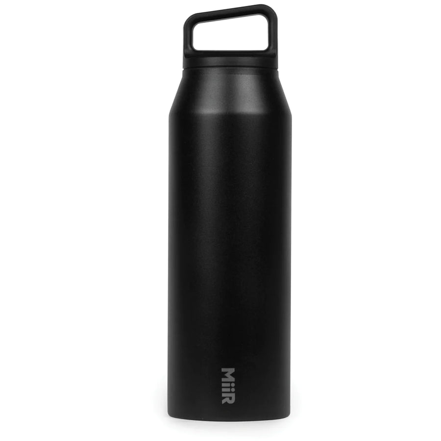32oz Wide Mouth Insulated Water Bottle | Black