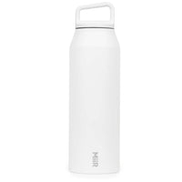 32oz Wide Mouth Insulated Water Bottle | White