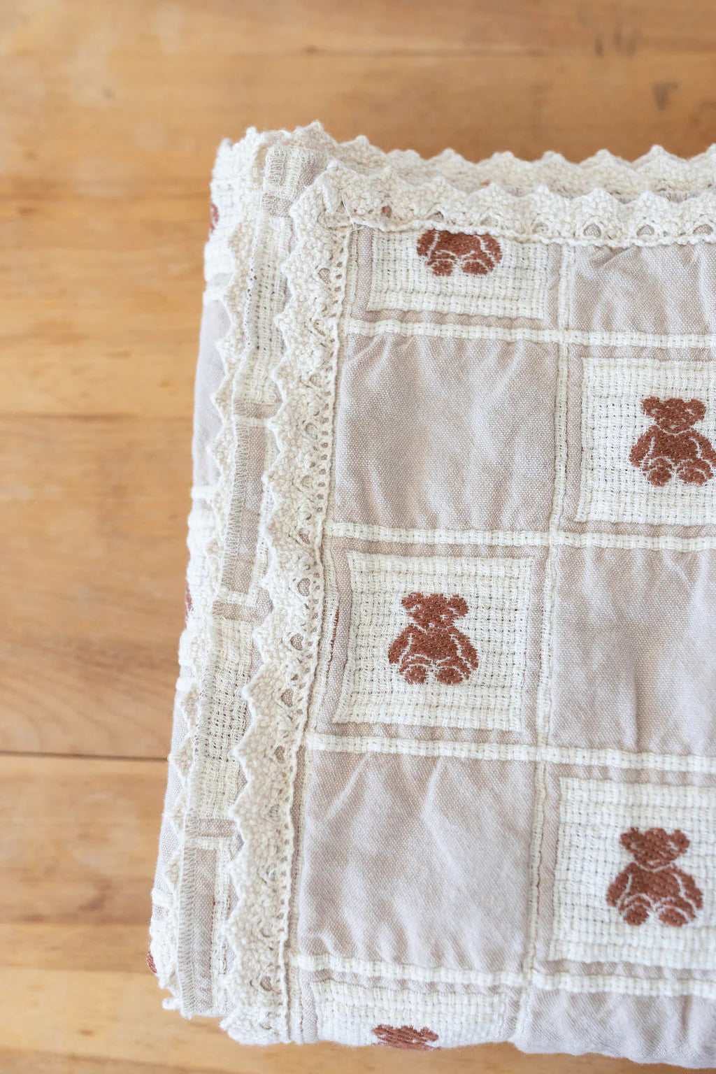 Patchwork Blanket | Teddy