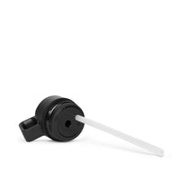 Leakproof Straw Lid for Wide Mouth Bottles | Black