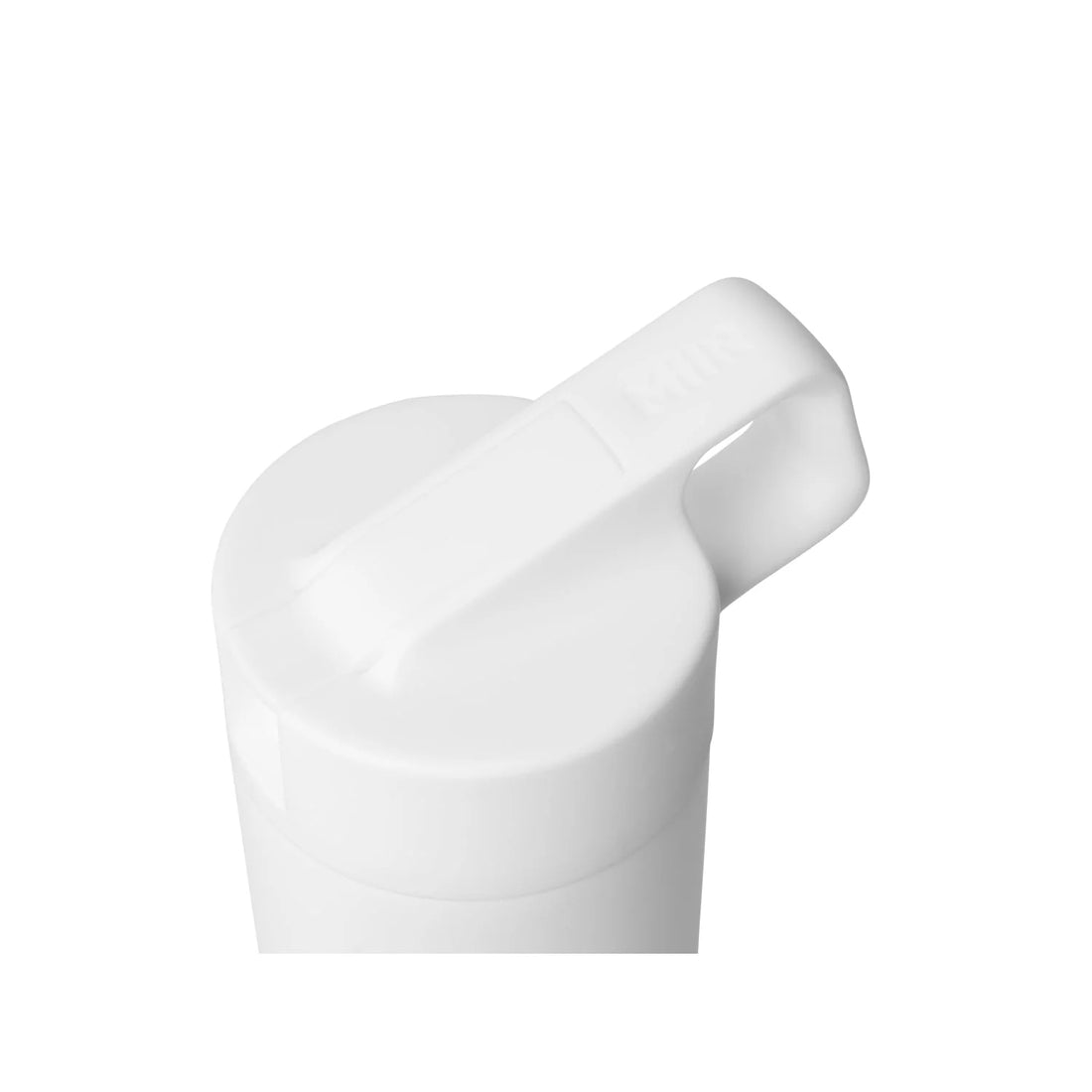Leakproof Straw Lid for Wide Mouth Bottles | White