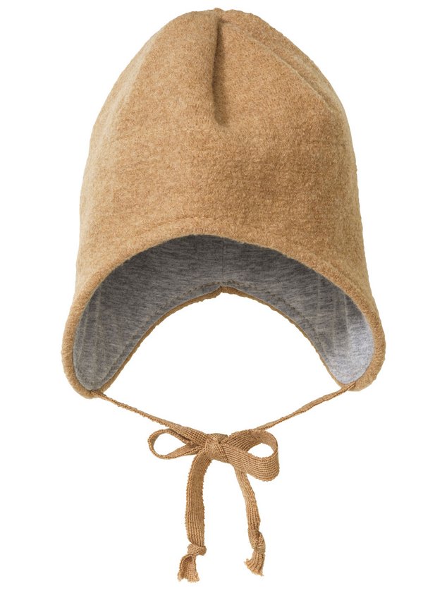 Boiled Wool Hat | Caramel