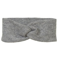 Bandeau en laine bouillie | Gris Mélange