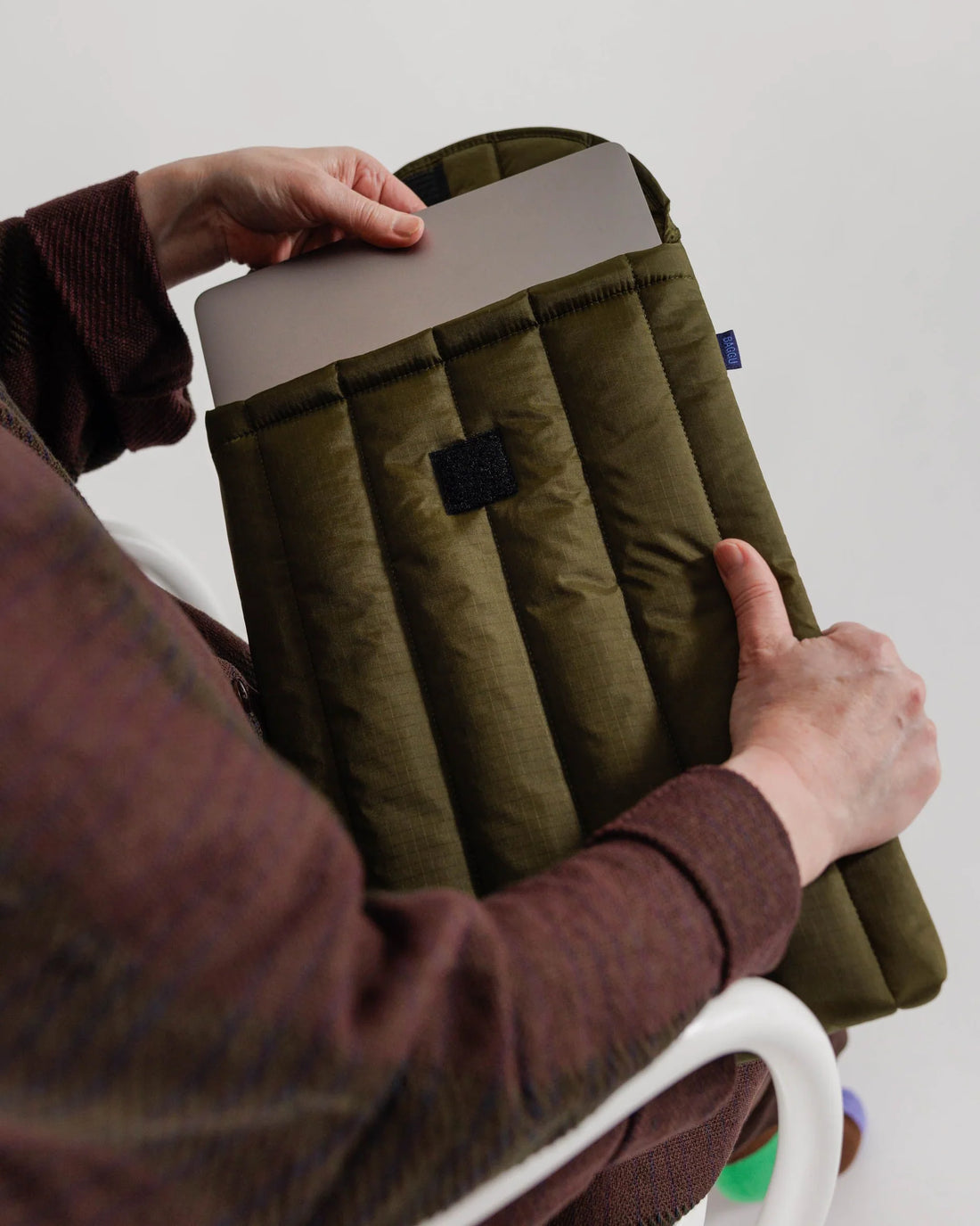 16" Puffy Laptop Sleeve | Tamarind