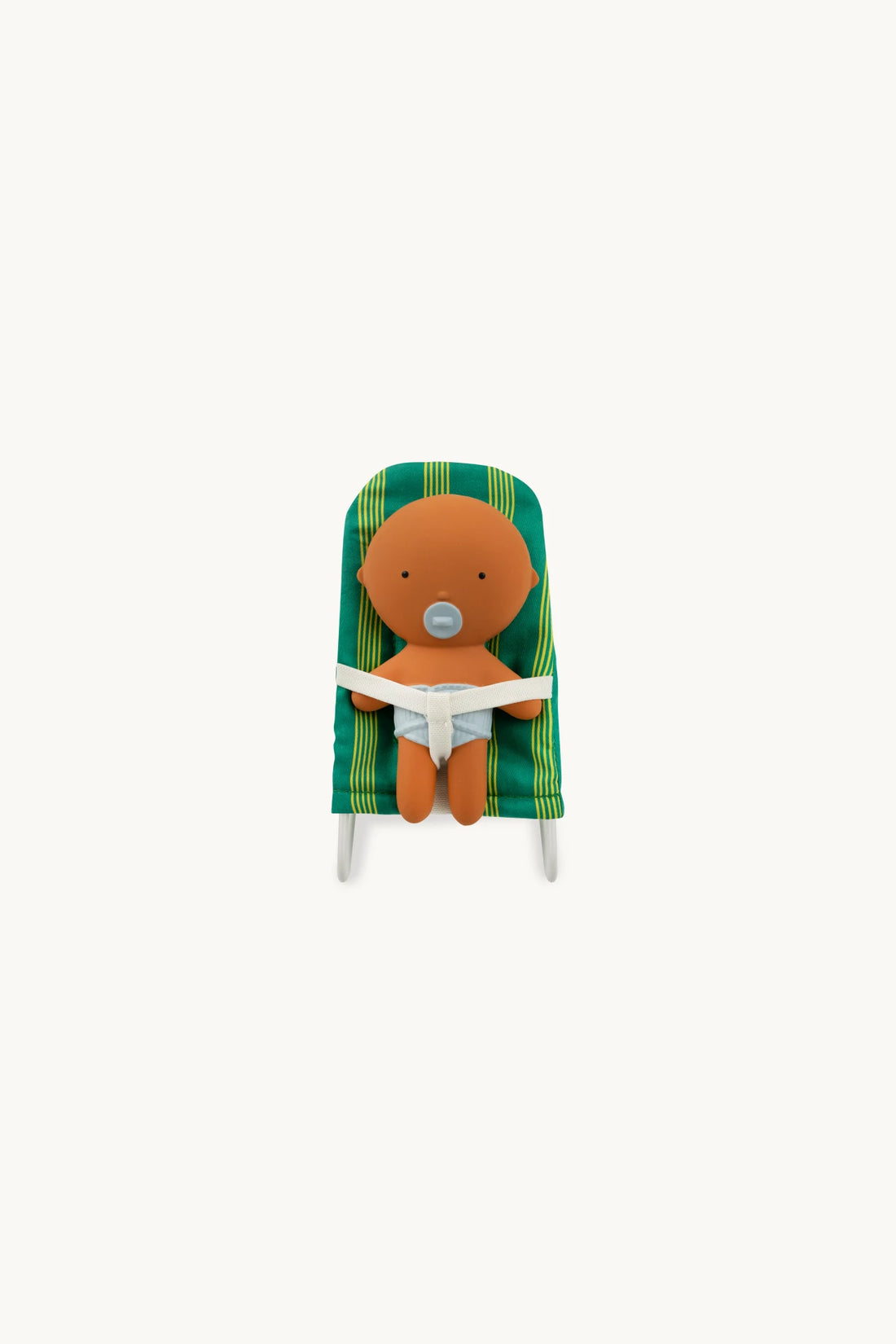 Pocket Bouncy Chair | Green Stripes