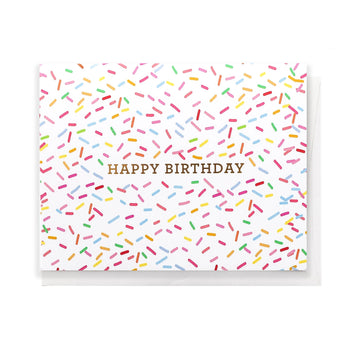 Greeting Card | Happy Birthday Sprinkles