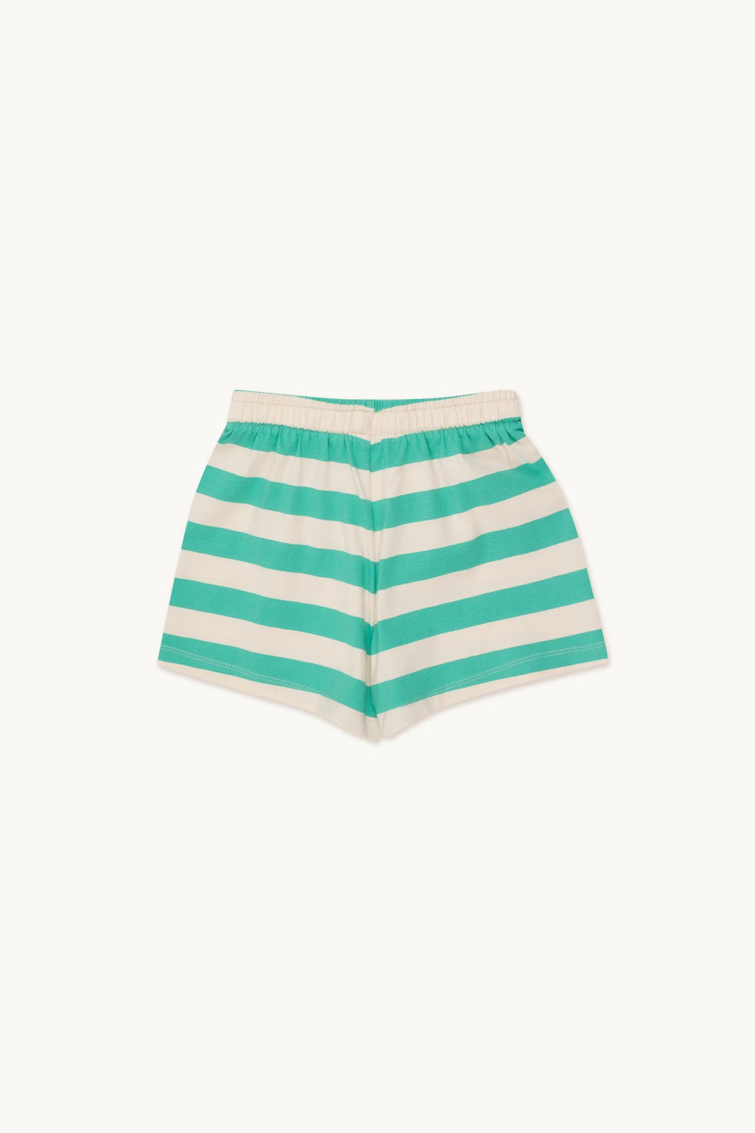 Stripes Shorts | Light Cream / Emerald