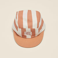 Calvin 5-Panel Cap | Cinnamon Stripes